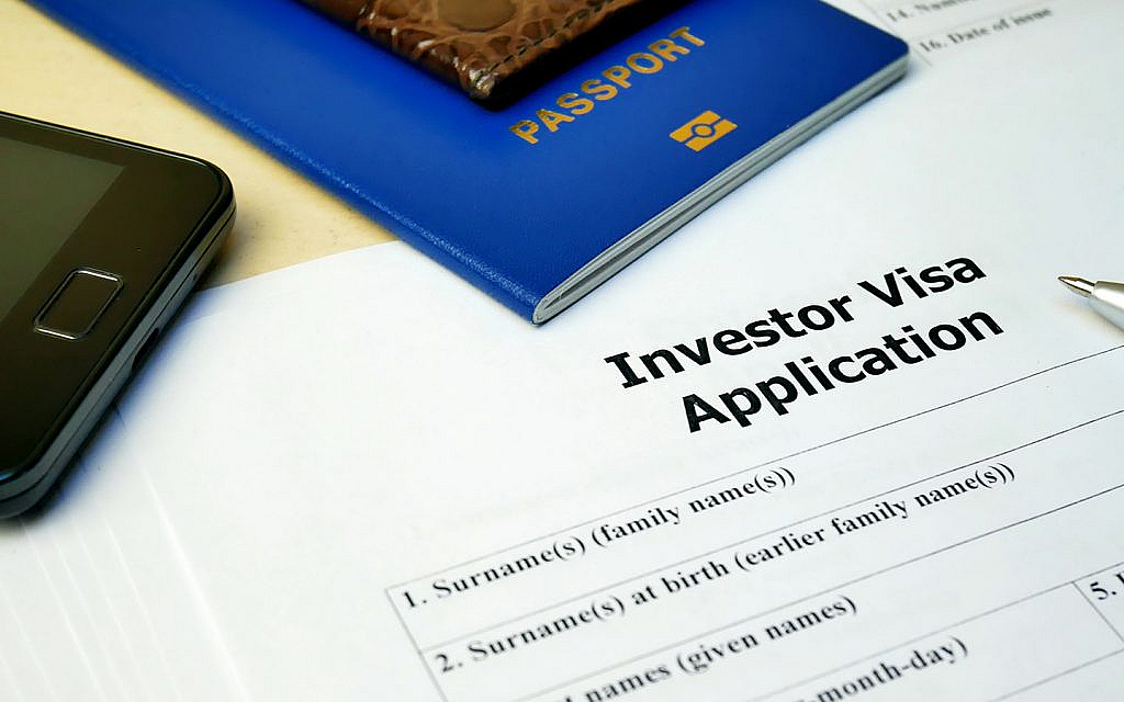 A representation of offline investor application form. This maybe be a chance that the applicant can fill this form for UAE investment visas.