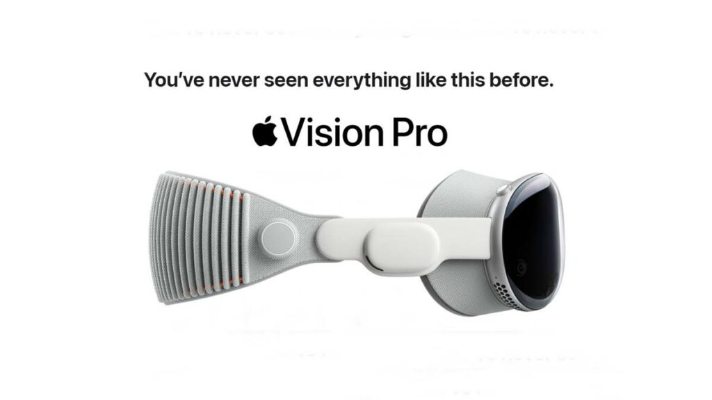 Apple Vision Pro Side Look