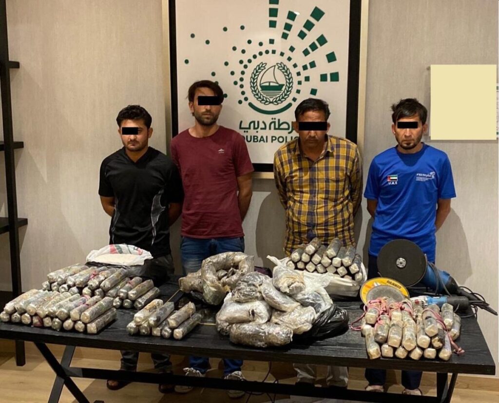 The gang busted with the assistance of Dubai Police.