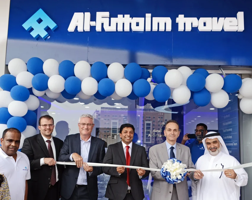 9th richest Al-Futtam Group travel agency inauguration