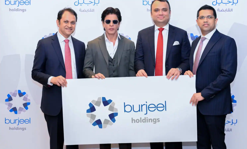 Burjeel holdings promotion with Shah Rukh Khan