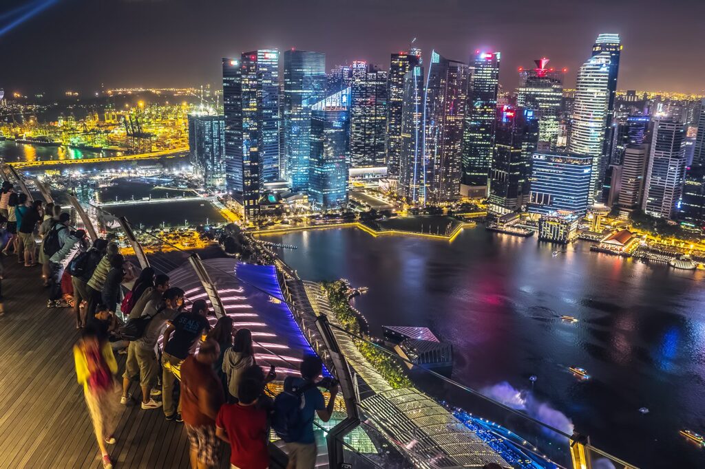 World's best cities after dark: Singapore