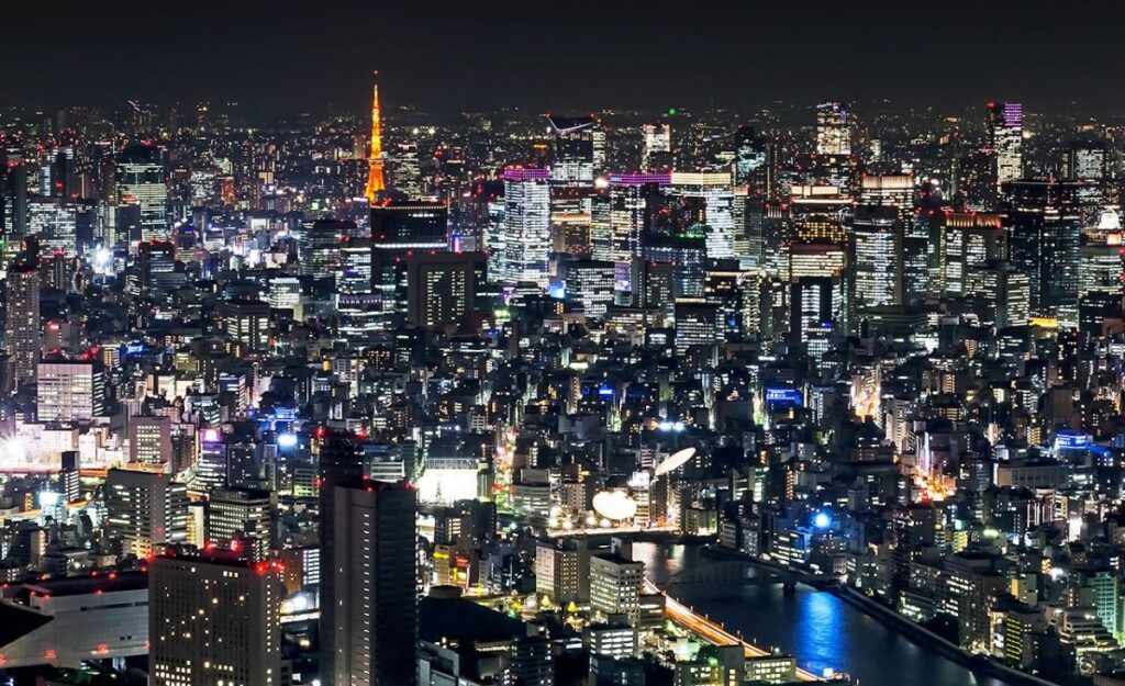 World's best cities after dark: Tokyo